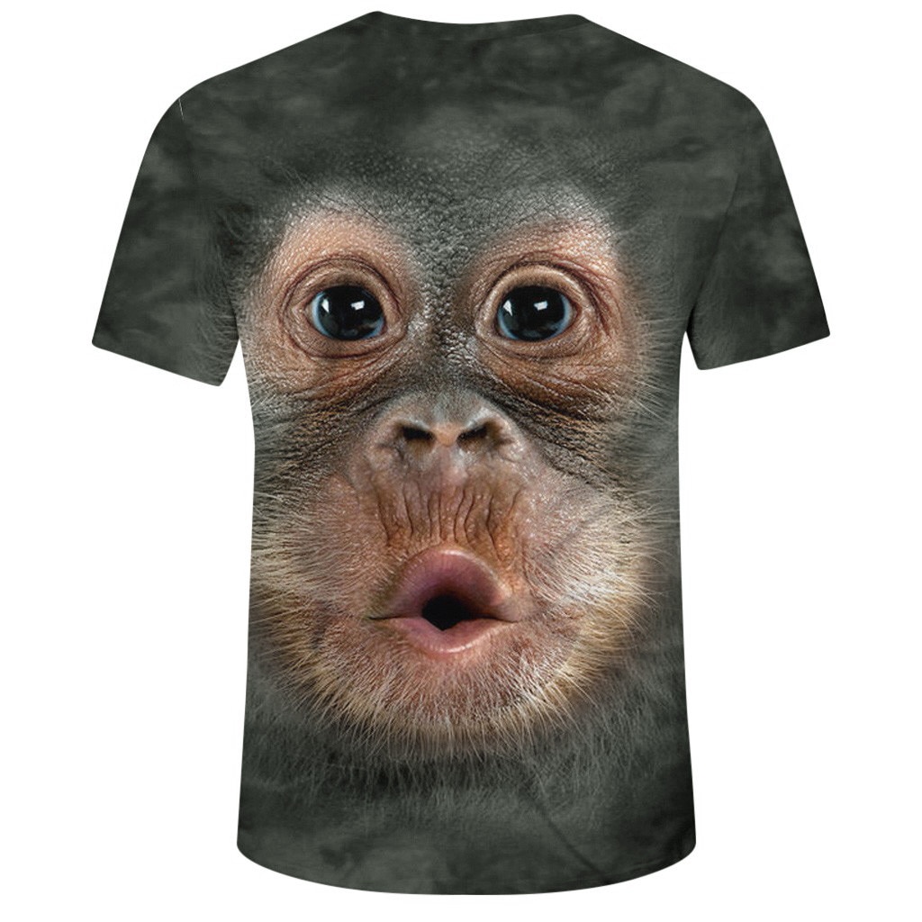 T-Shirts 3D Funny Design Casual Tops Tees Male - Image 3