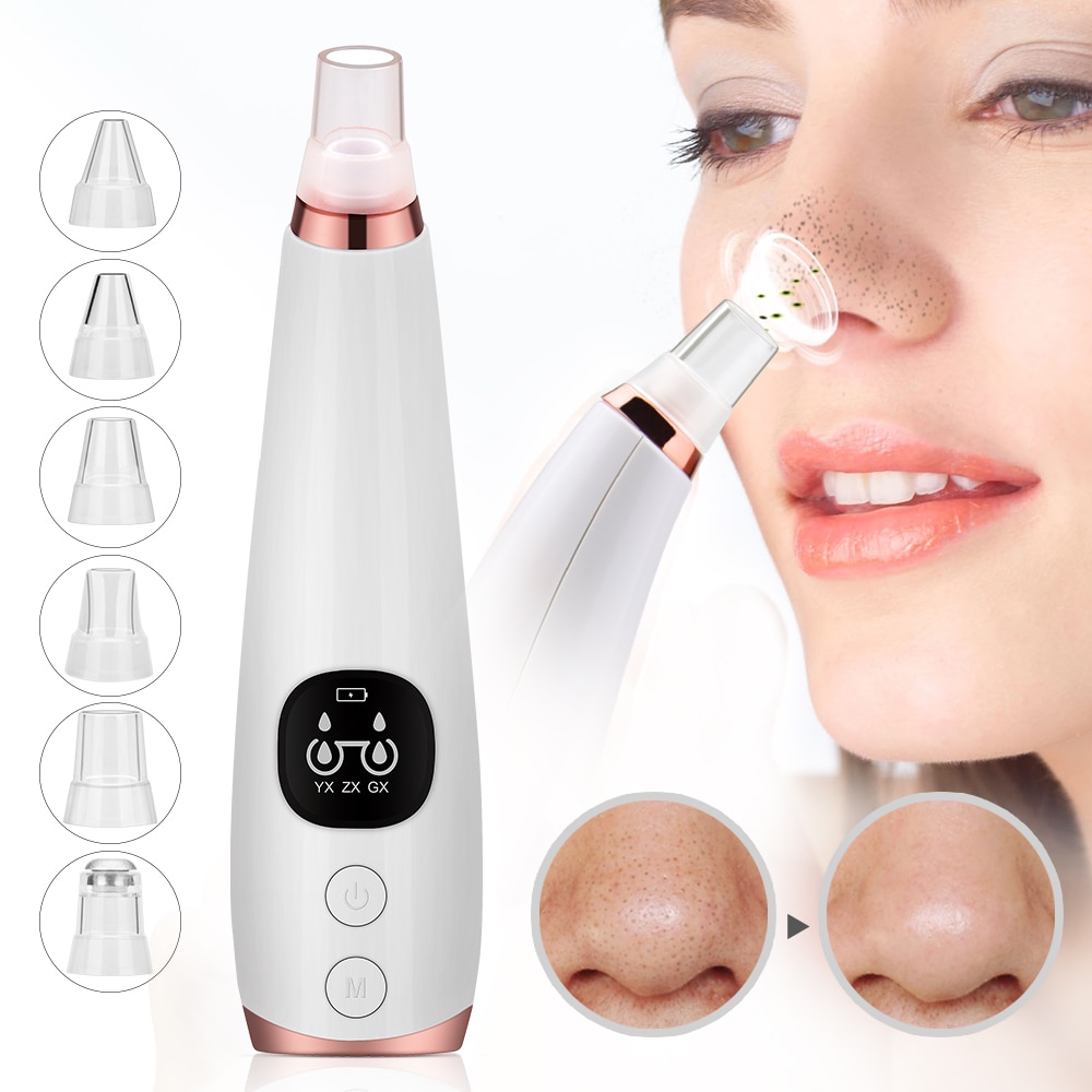 Blackhead Skin Care Dropshipping Discounted Price Face Deep Pore Acne Pimple Removal Vacuum Suction Facial Diamond Beauty Tool - Image 5